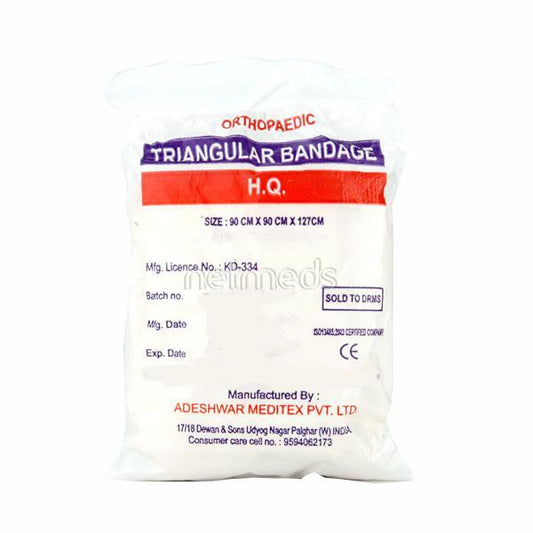 Triangular Bandage 90Cmx90Cmx127Cm 1'S