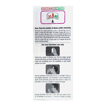 ODIHALE G 50 WITH DOSE COUNTER Inhaler 120md