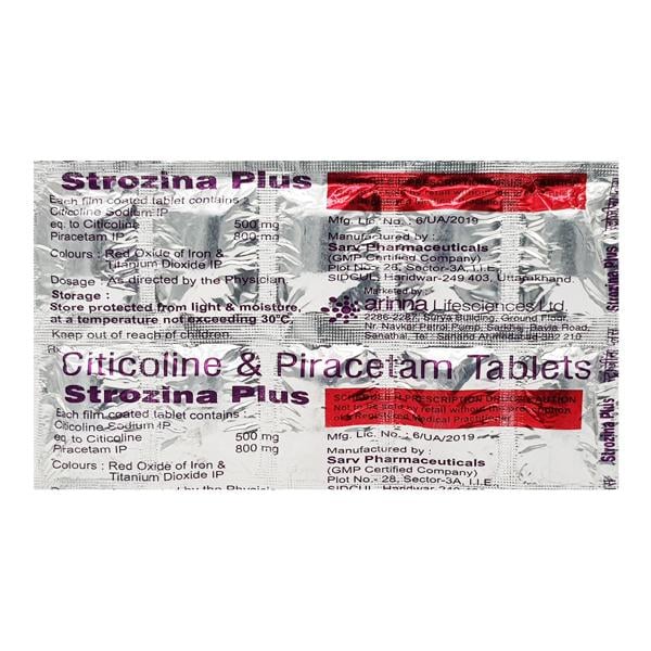 Strozina Plus Tablet 10'S