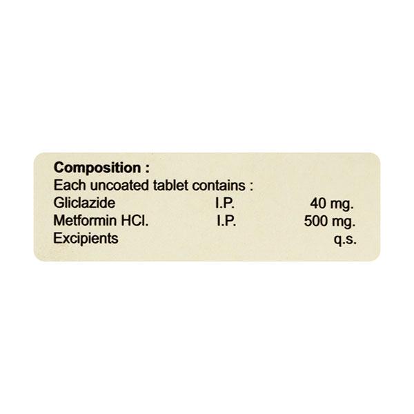 Dayclazide M 40Mg Tablet 10's