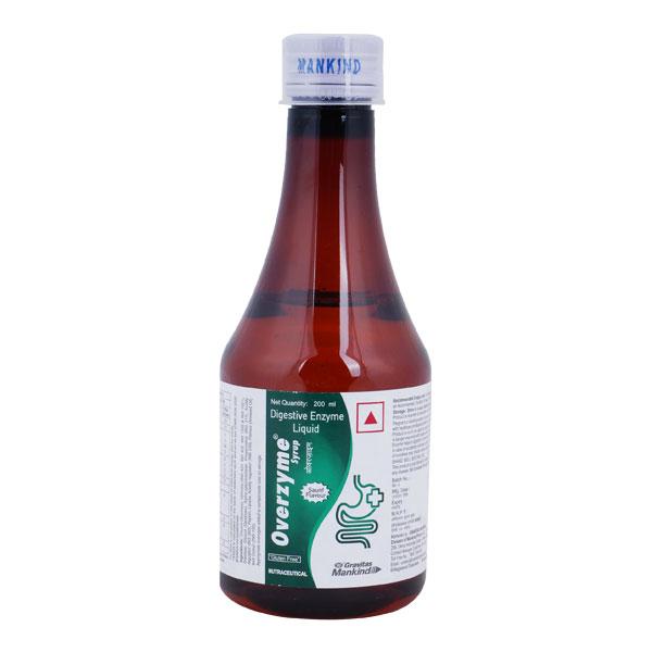Overzyme Saunf Flavour Syrup 200ml