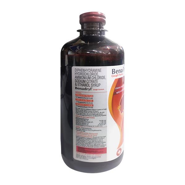 Benadryl Cough Formula Syrup 450ml