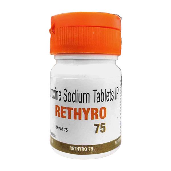 RETHYRO 75 Tablet 120's