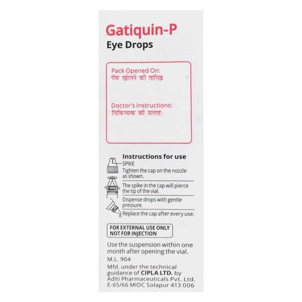 Gatiquin P Eye Drops 10ml