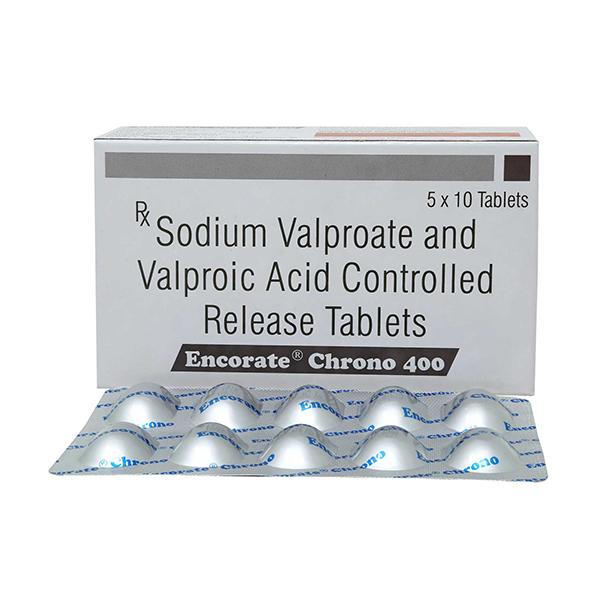 Encorate Chrono 400mg Tablet 10'S