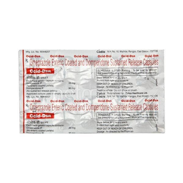 Ocid DSR Capsule 10'S