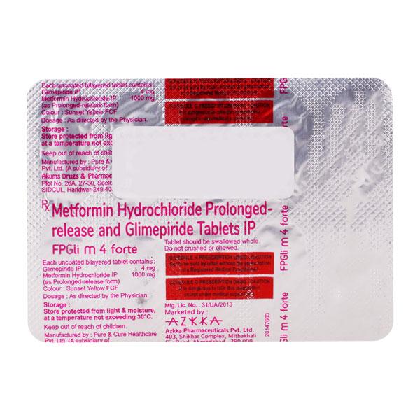 FPGLI M FORTE 4 Tablet 10's