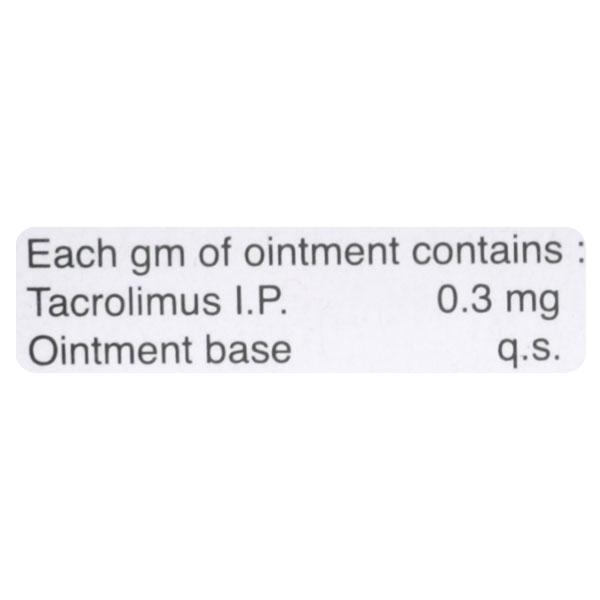 Tacrotor 0.03% Ointment 10gm
