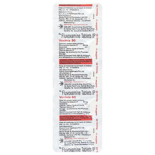Voxinix 50mg Tablet 10'S