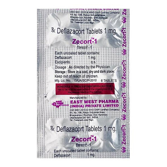 Zecort 1mg Tablet 6'S