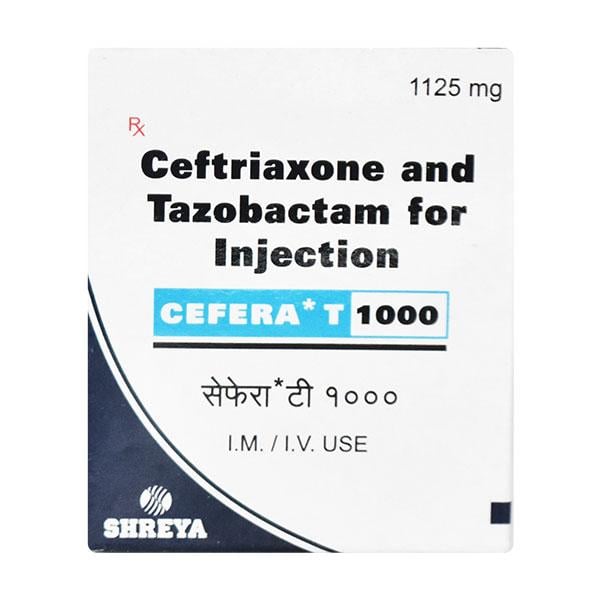 Cefera T 1000/125mg Injection 10ml