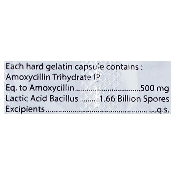 UNIMOX 500 Capsule 10's