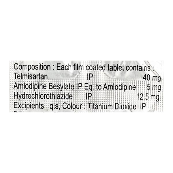 Telzox Trio 40mg Tablet 10'S