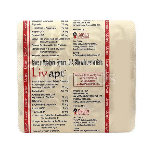 Liv apt Tablet 15'S