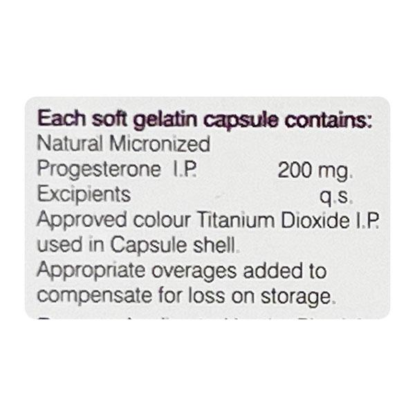 Gestmate 200mg Capsule 10'S