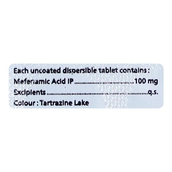 MEFZOX 100 DT Tablet 10's