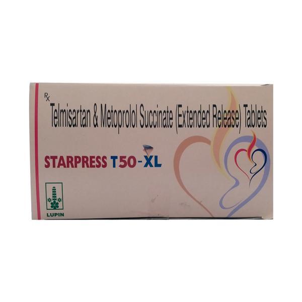 Starpress T XL 50mg Tablet 10'S