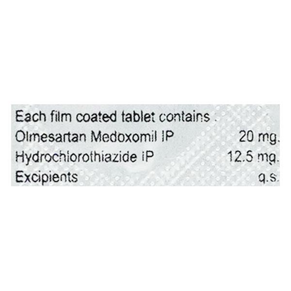 Olmewal H 20/12.5mg Tablet 10'S