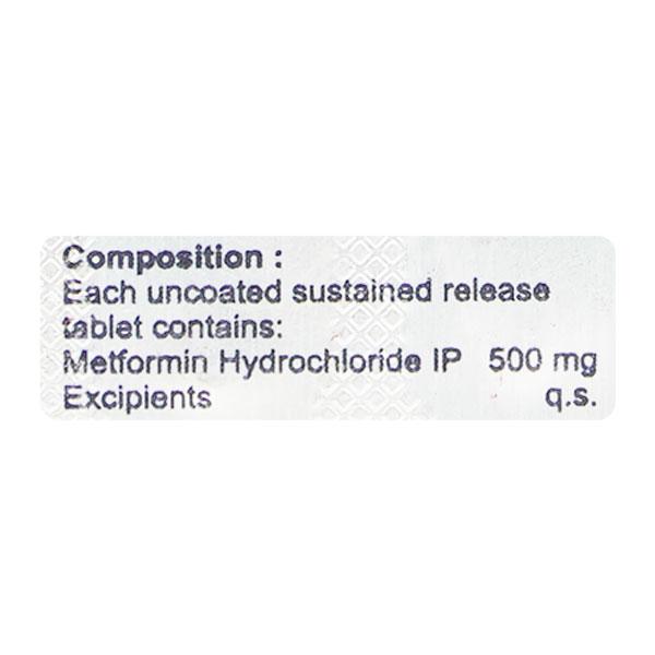 TENEMET SR 500mg Tablet 10's