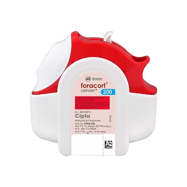 FORACORT 200 Ciphaler 60md