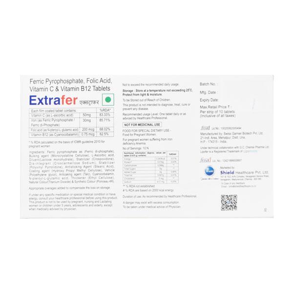 Extrafer Tablet 10'S