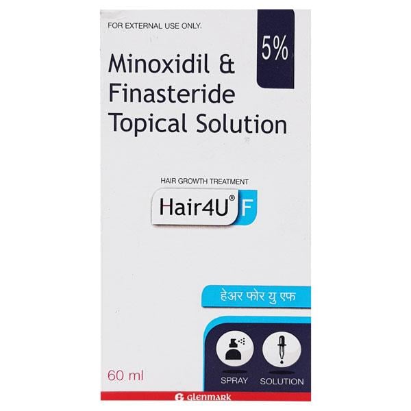 HAIR 4U F 5% SPRAY/Solution 60ml