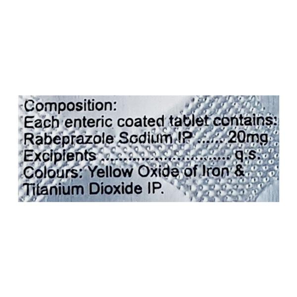 Rabiwok 20mg Tablet 10'S