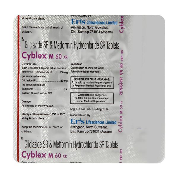 Cyblex M XR 60mg Tablet 15'S