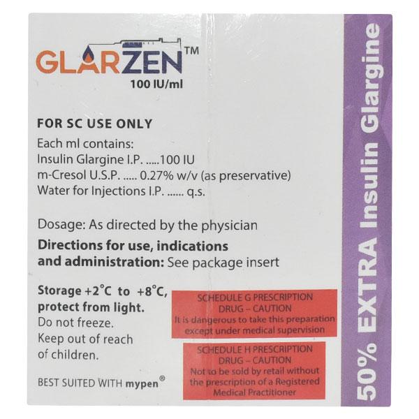 GLARZEN NEW 100 Cartridge 3ml