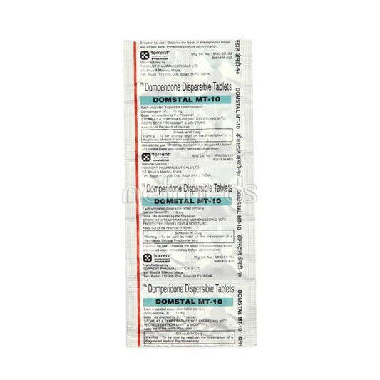 Domstal MT 10mg Tablet 10'S