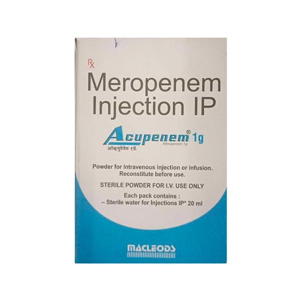 Acupenem 1gm Injection 1'S
