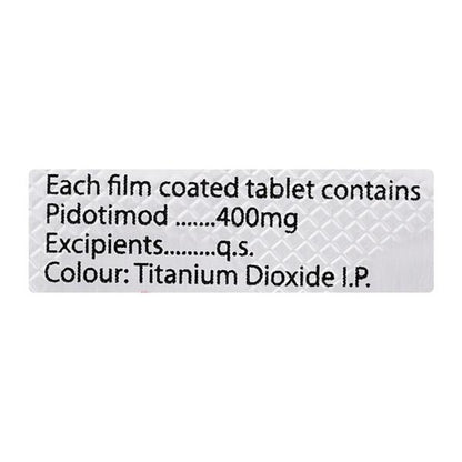 Immulina 400mg Tablet 10'S
