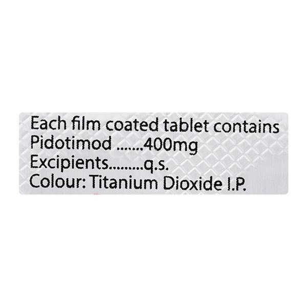 Immulina 400mg Tablet 10'S