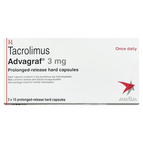 ADVAGRAF 3mg Capsule 10's