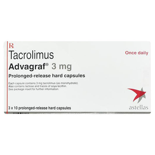 ADVAGRAF 3mg Capsule 10's