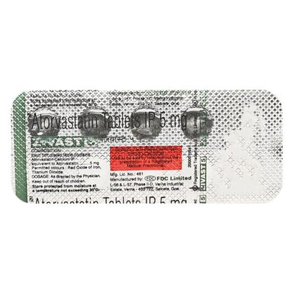 Zivast 5mg Tablet 10'S