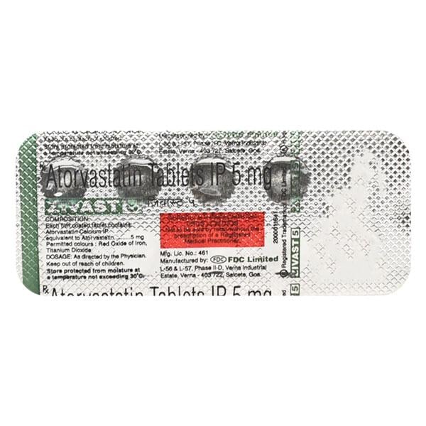 Zivast 5mg Tablet 10'S