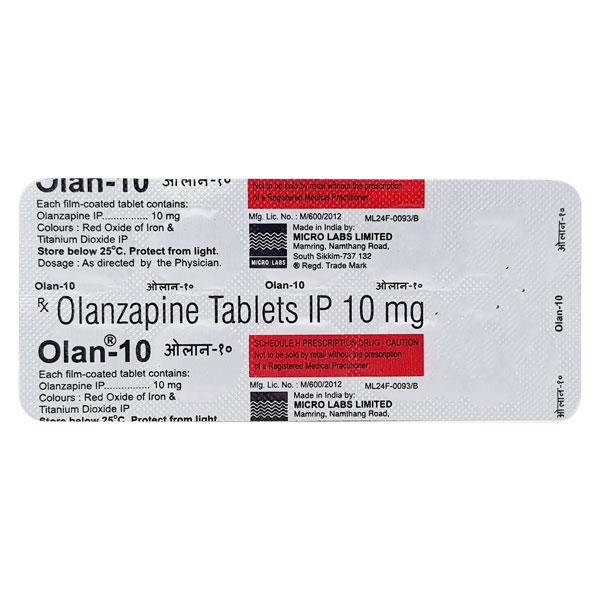 Olan 10mg Tablet 10'S