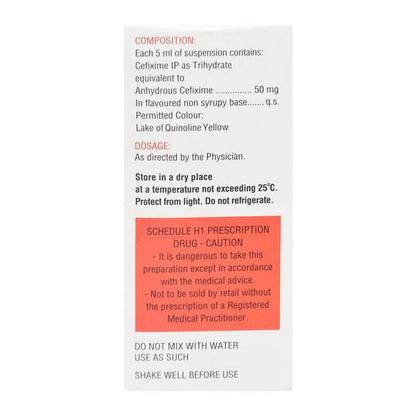 ZIFI READYMIX 50mg Oral Suspension 60ml