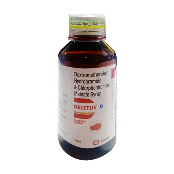 DELETUS D RASPBERRY FLAVOUR Syrup 100ml