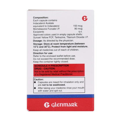 INDAMET 80 Capsule 15's