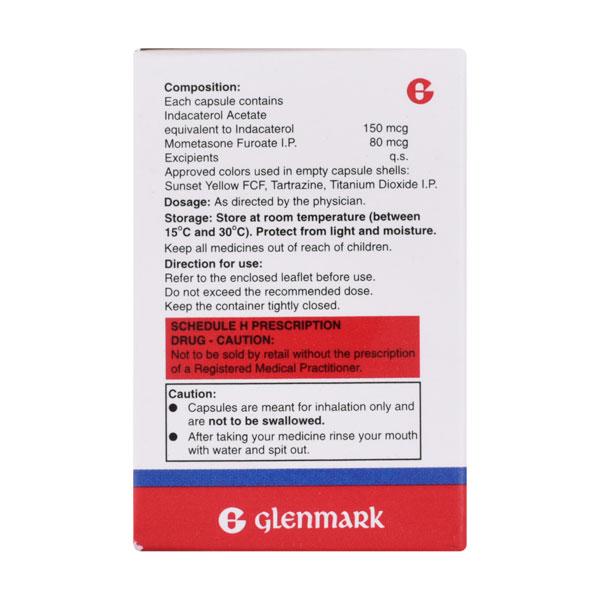 INDAMET 80 Capsule 15's