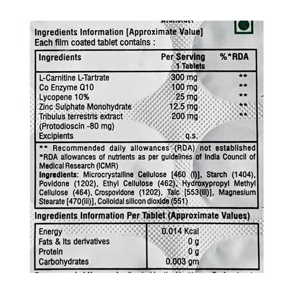 Progenix Tablet 10'S