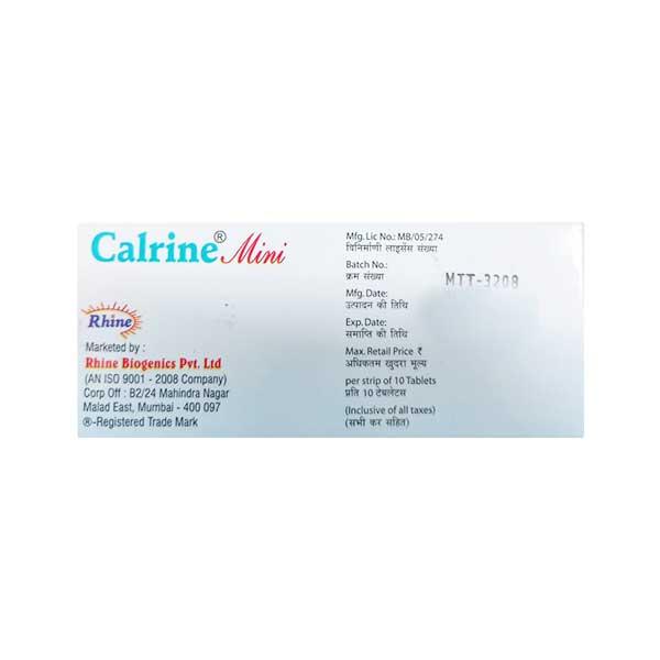 CALRINE MINI Tablet 10's