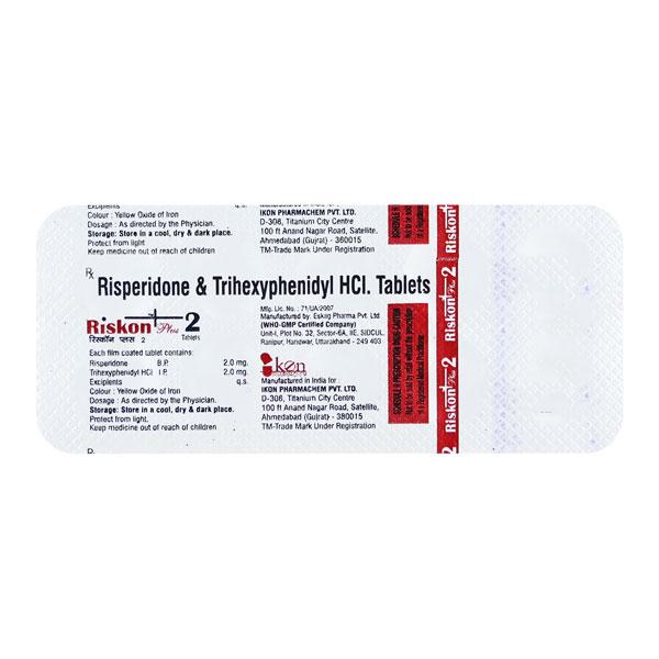 RISKON PLUS 2 Tablet 10's