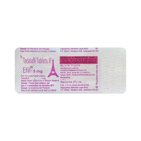 Efil 5mg Tablet 10'S