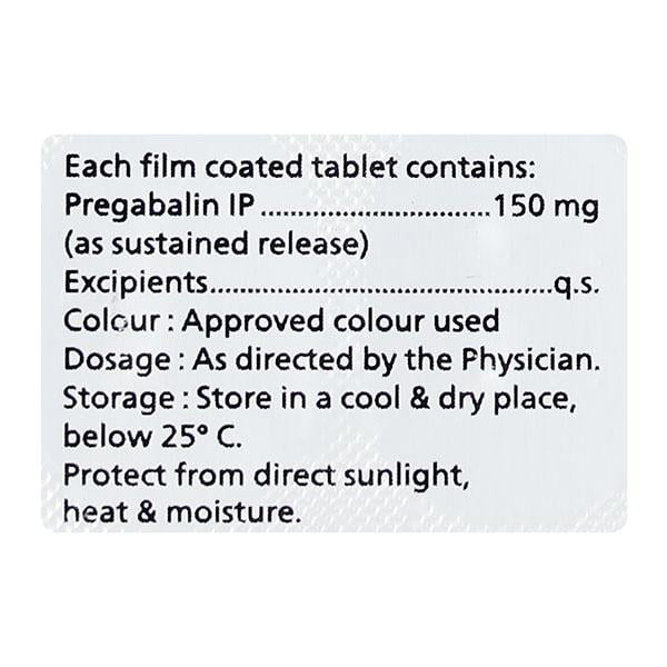 PREGARICH SR 150mg Tablet 10's