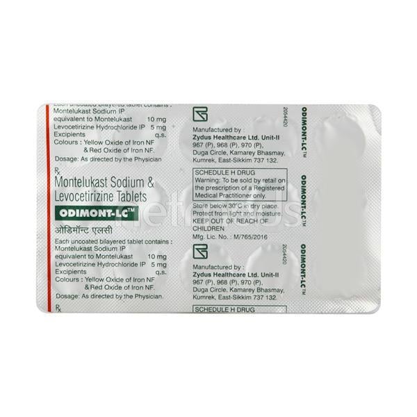 Odimont LC Tablet 15'S