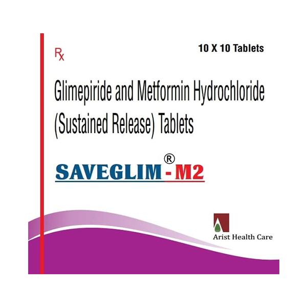 SAVEGLIM M 2mg Tablet 10's