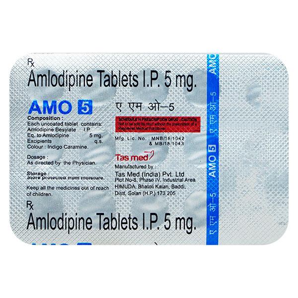 AMO 5mg Tablet 15's